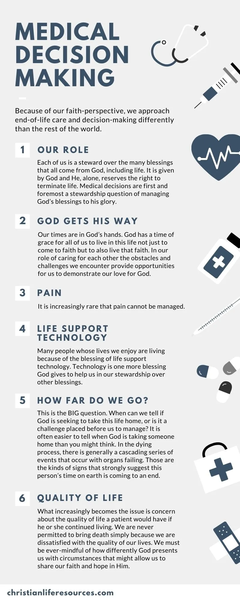 Medical Decision Making infographic